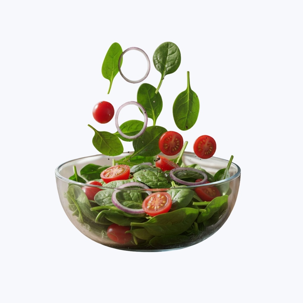 Tomato-Spinach Salad
