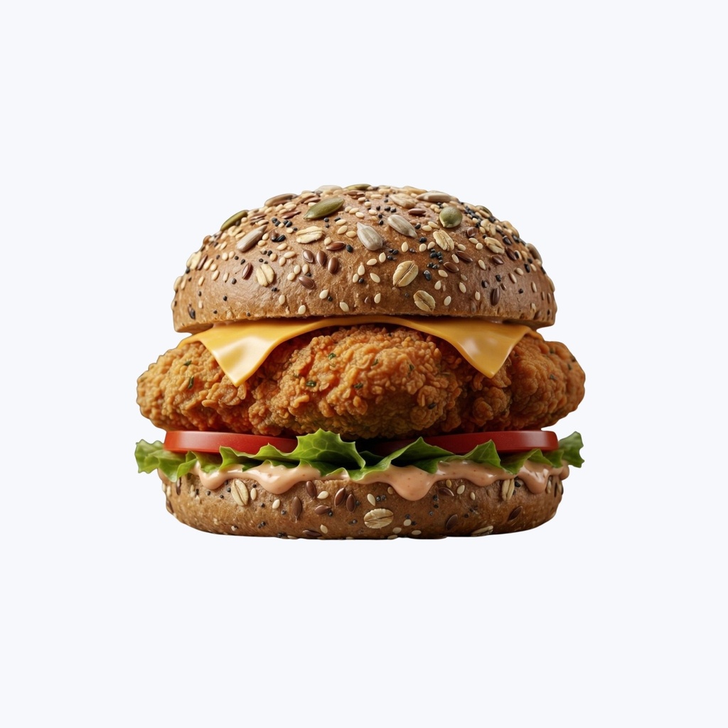[PRIME66714] BBQ Burger (Multigrain, Regular)